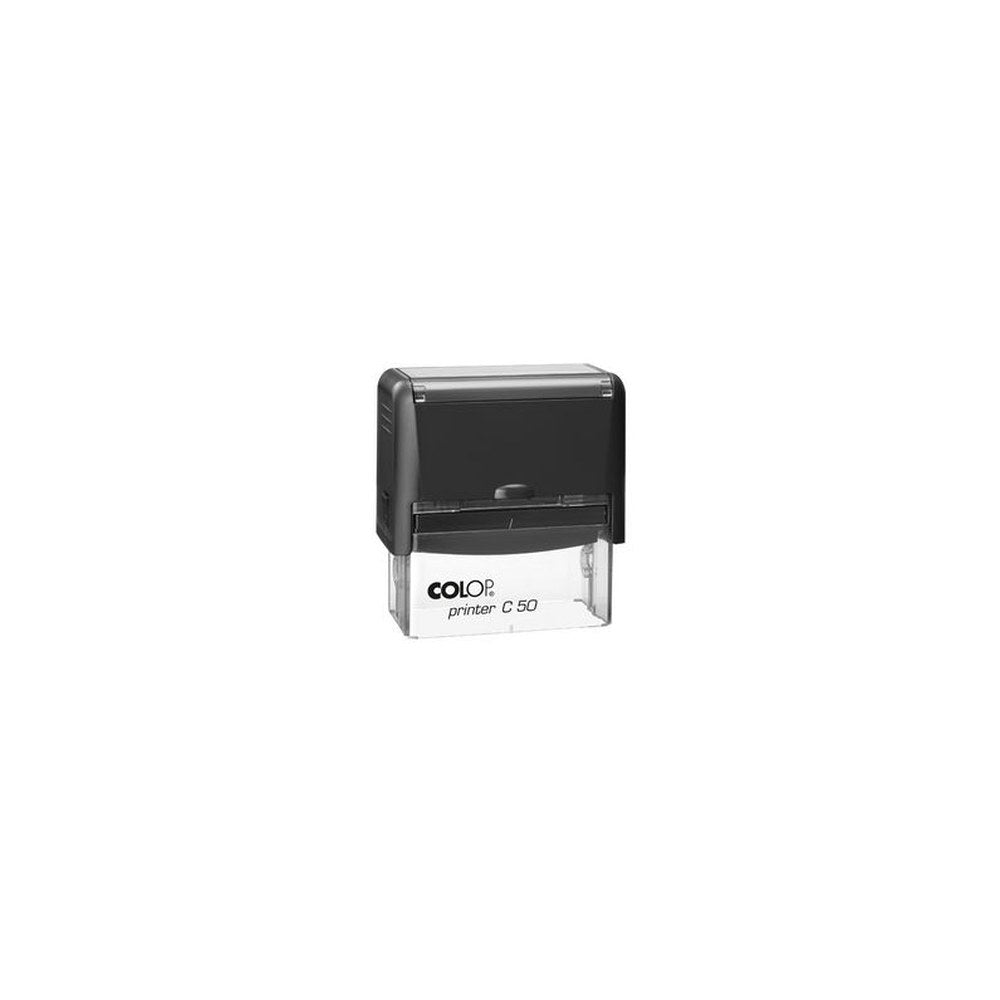 COLOP Tampon pour texte Printer C50, 7 lignes, noir