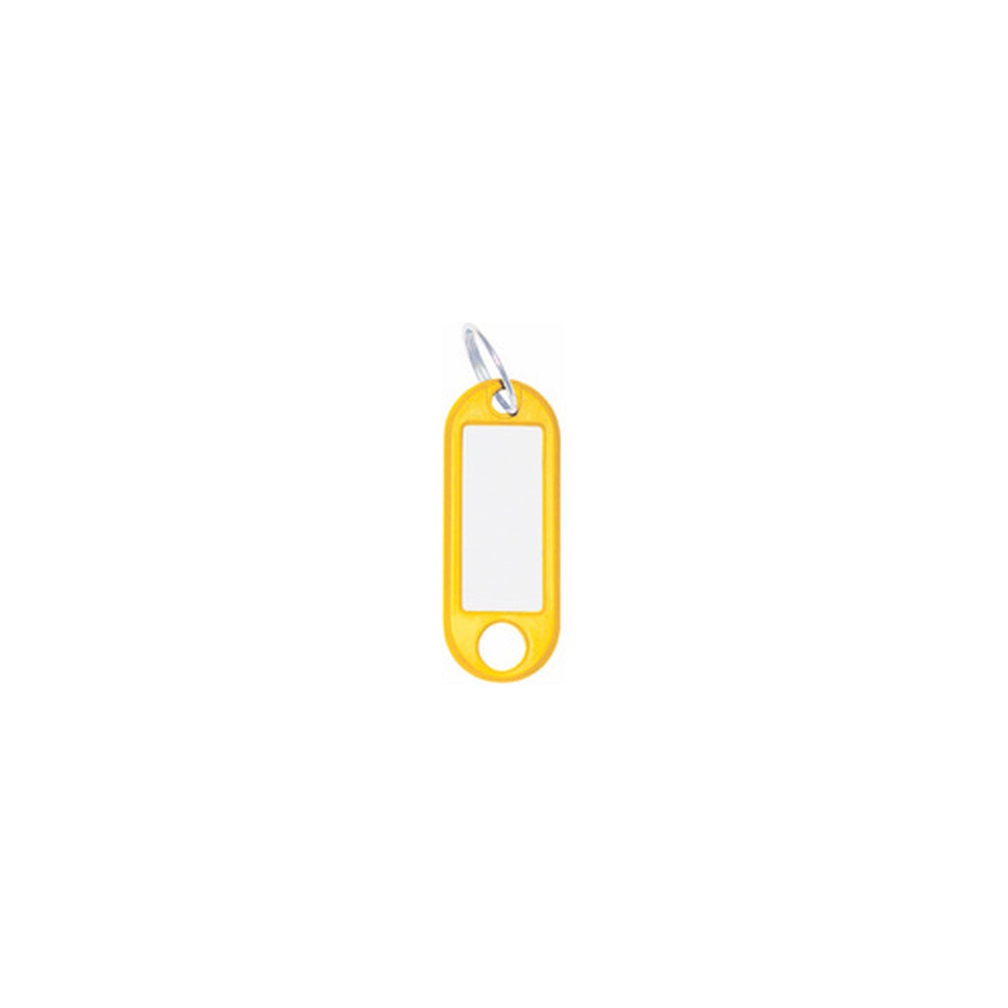 WEDO Porte-clés avec anneau, diamètre: 18 mm, jaune
