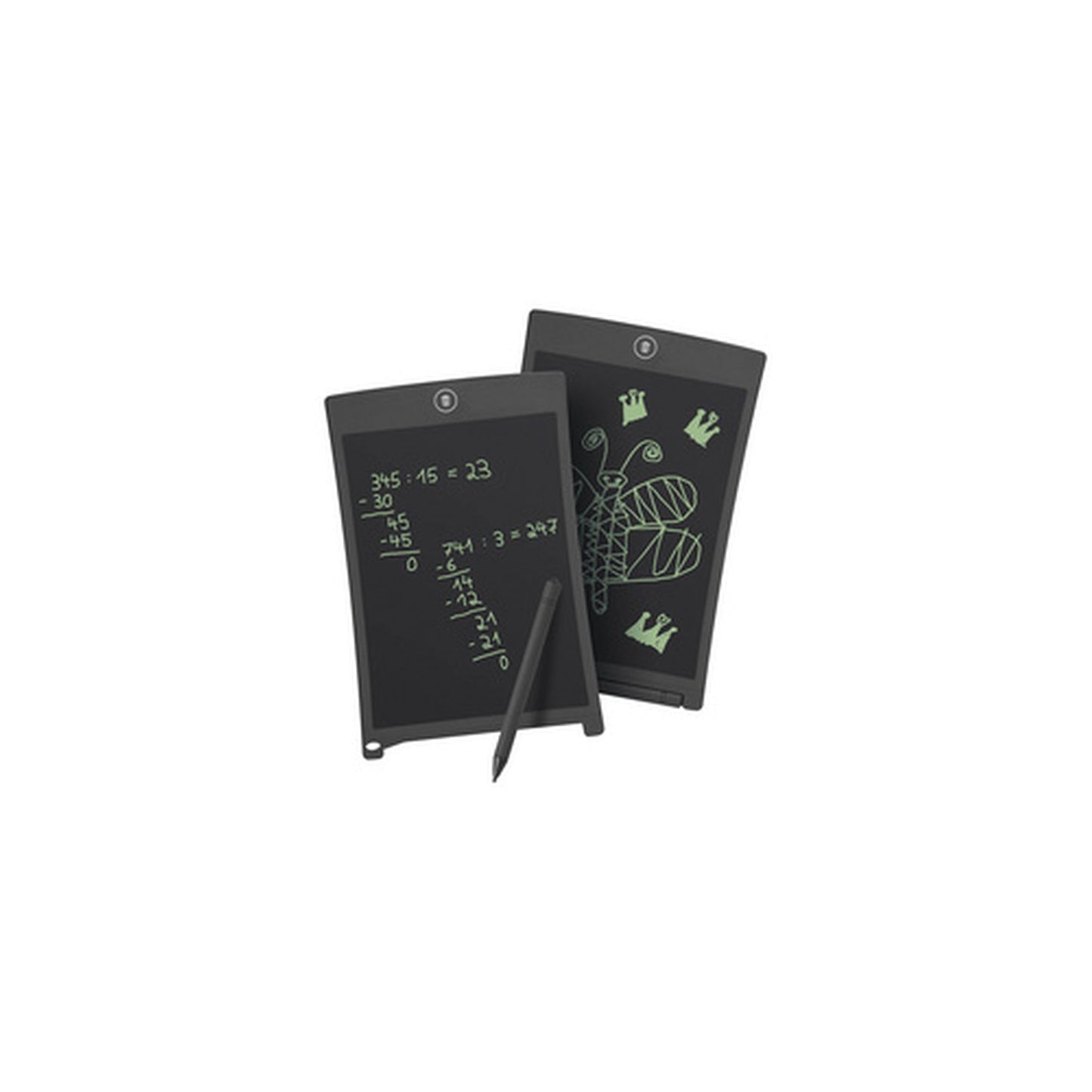 WEDO Ardoise LCD, 8,5 pouces (21,59 cm), noir