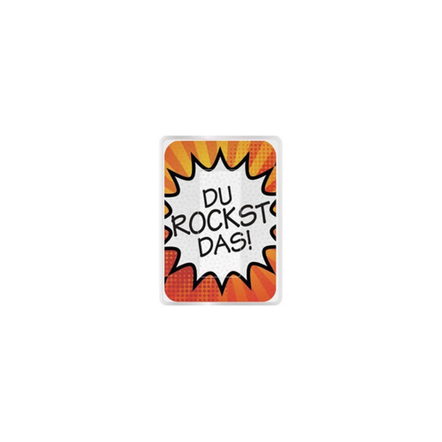 WEDO Brillen-Putztuch PocketCleaner "DU ROCKST DAS!"