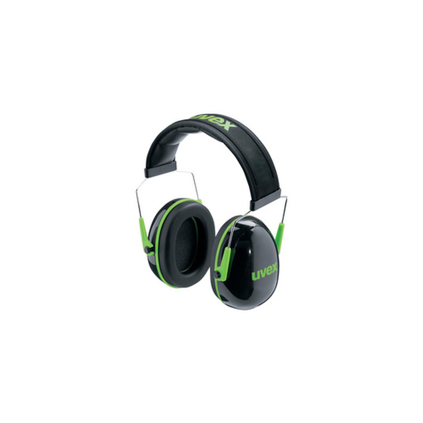 uvex Coquille anti-bruit K1, noir / vert