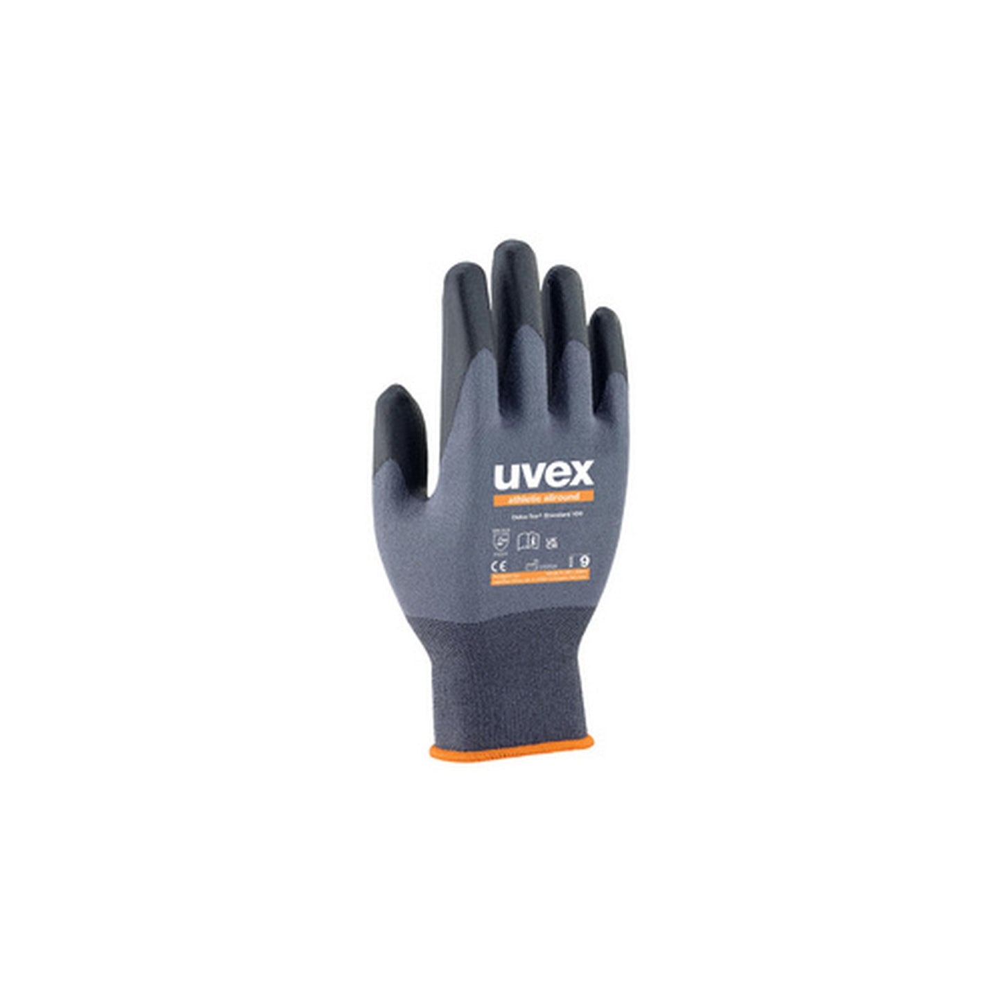 uvex Gants de travail man athletic allround, taille 9