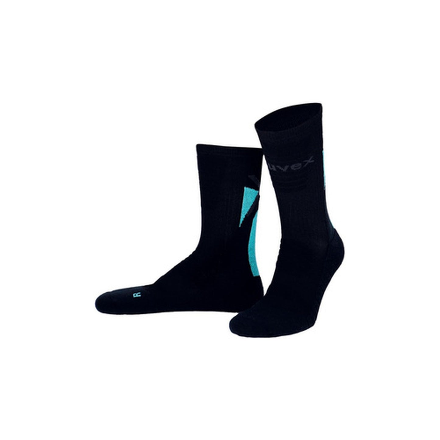 uvex Chaussette "Functional", taille 39-42, noir / bleu