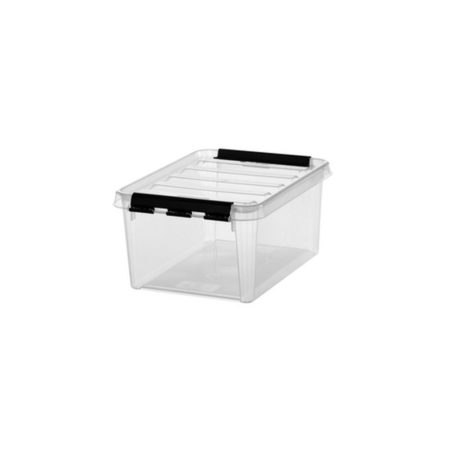 SmartStore Boîte de rangement CLASSIC 8 L, clips: noir