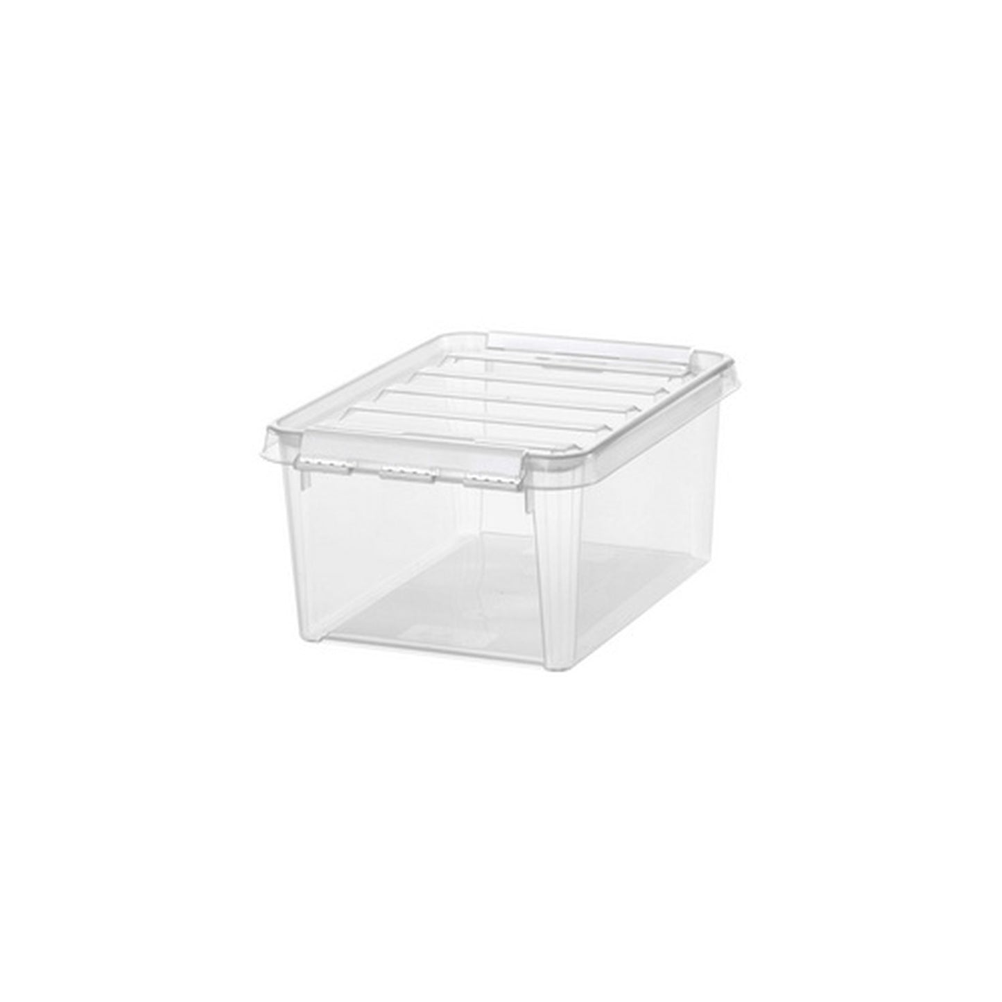 SmartStore Boîte de rangement CLASSIC 8 L, clips: blanc
