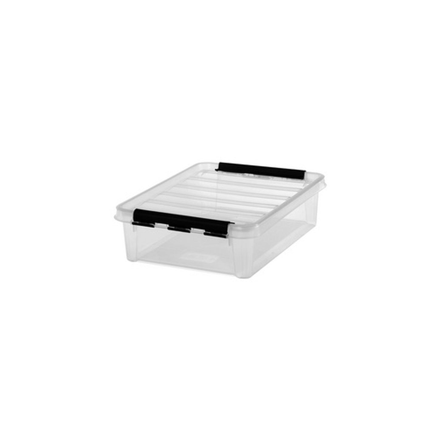 SmartStore Boîte de rangement CLASSIC 7,5 L, clips: noir