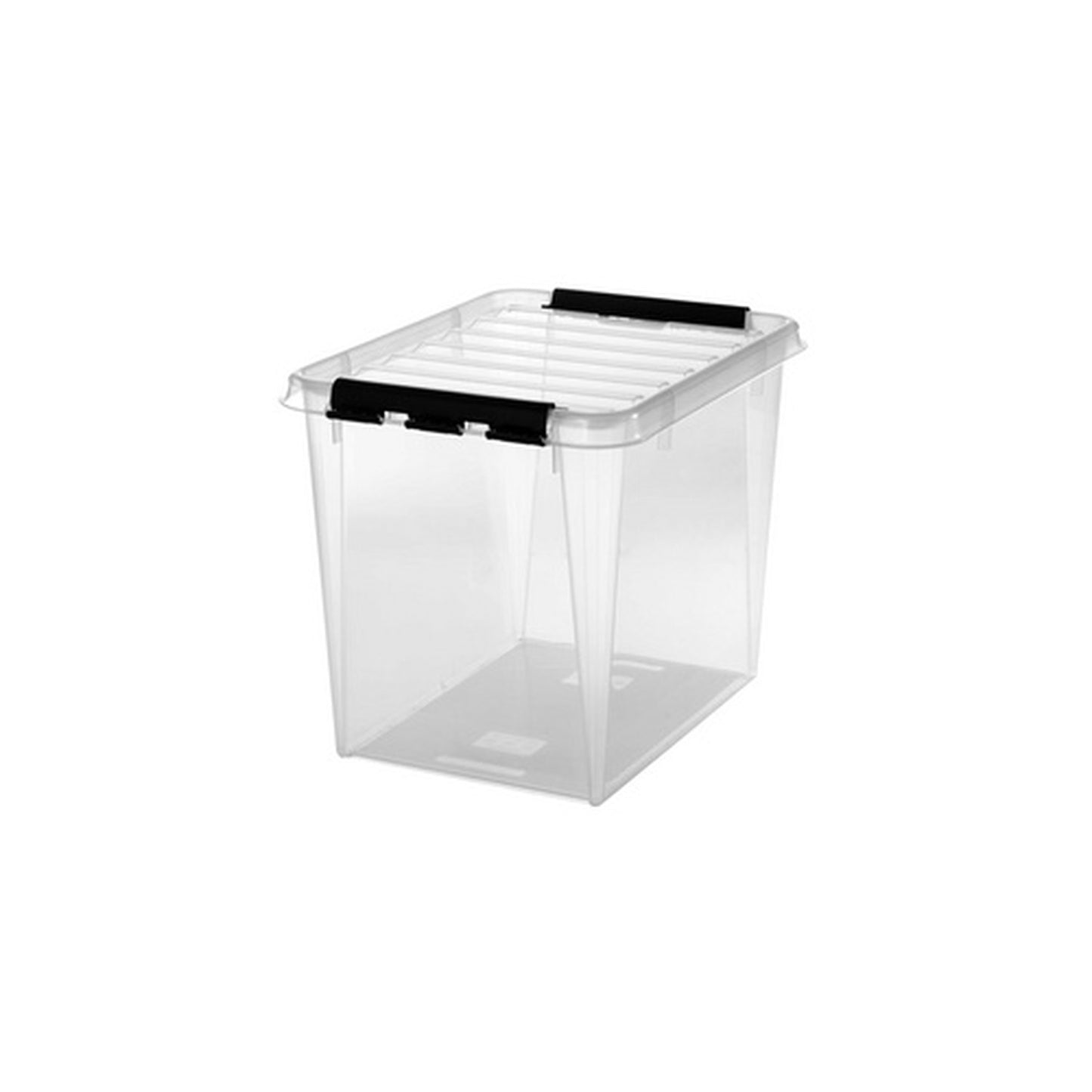 SmartStore Boîte de rangement CLASSIC 52 L, clips: noir