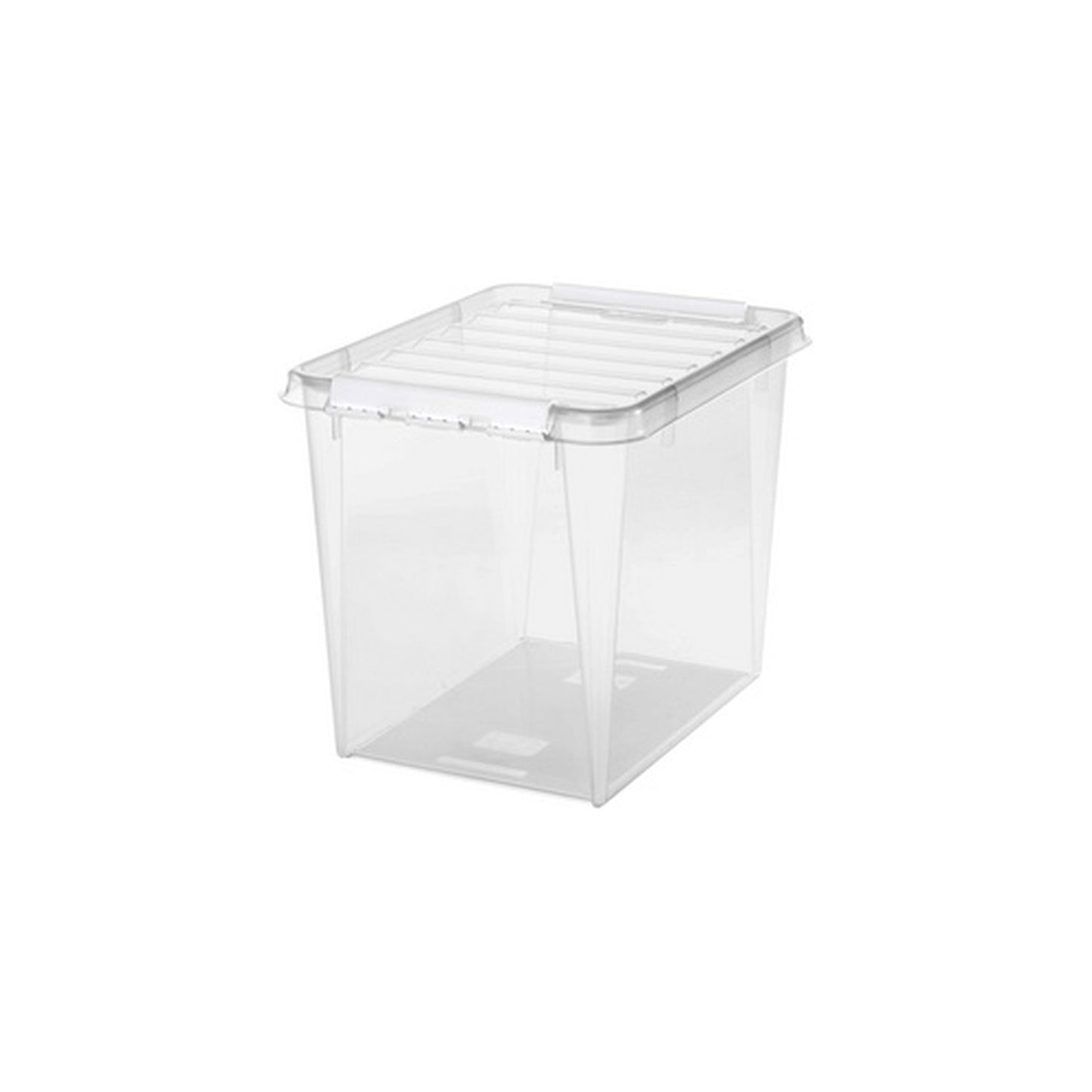SmartStore Boîte de rangement CLASSIC 52 L, clips: blanc