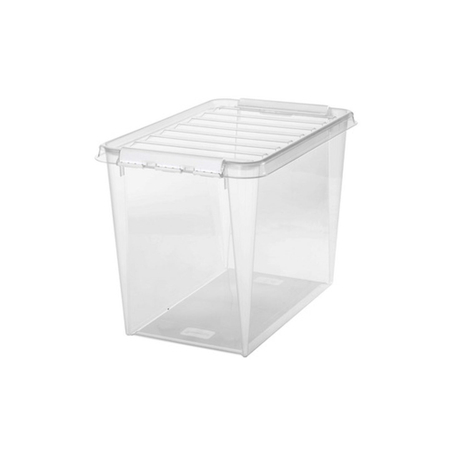 SmartStore Boîte de rangement CLASSIC 66 L, clips: blanc