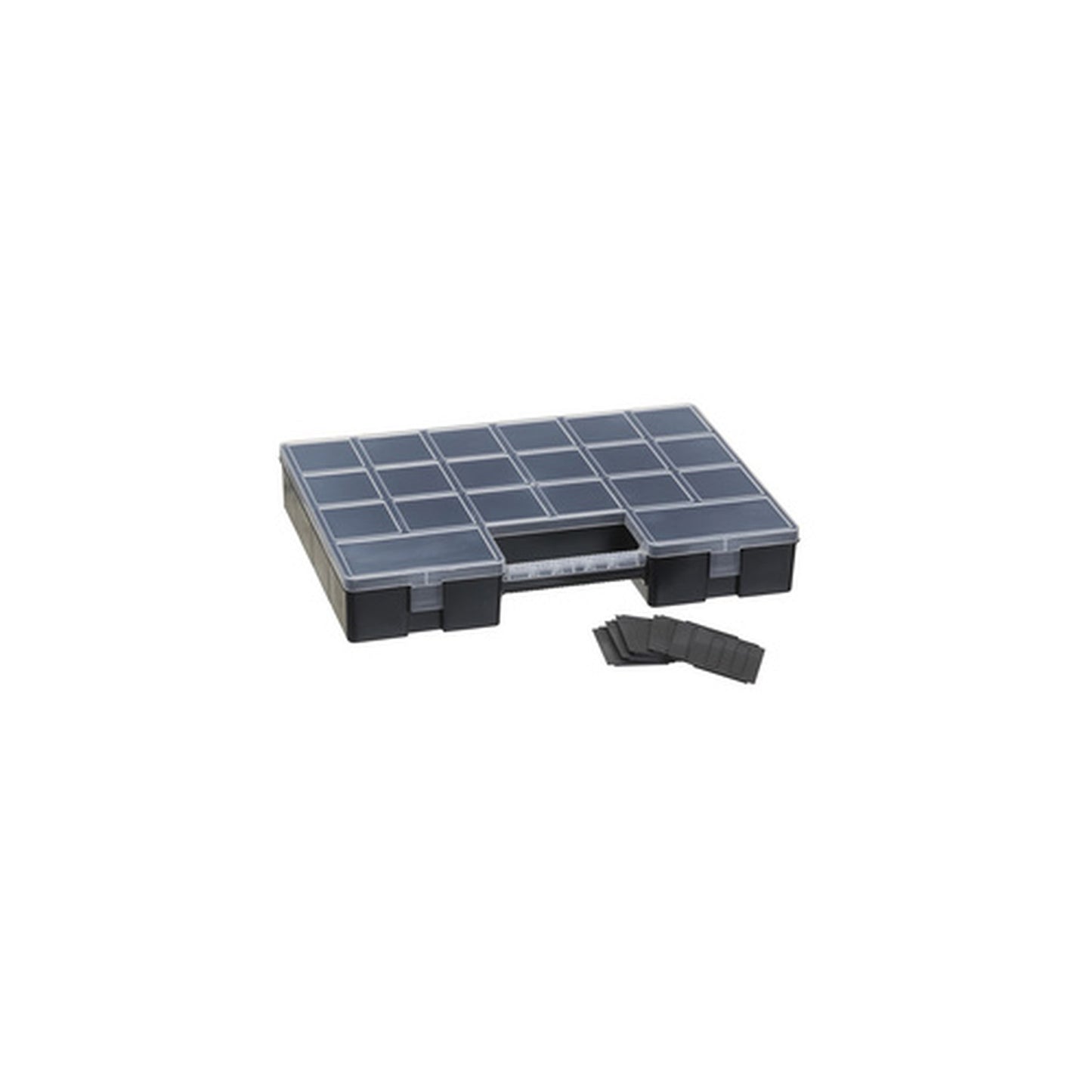 Plast team Boîte d'assortiment LUXOR HOBBY BOX, noir