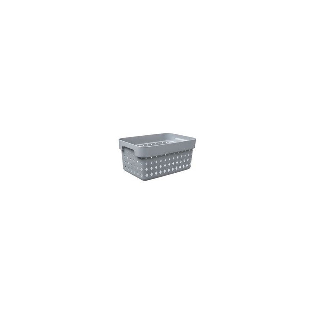 NHG Bac de rangement SEOUL BASKET S, PP, gris