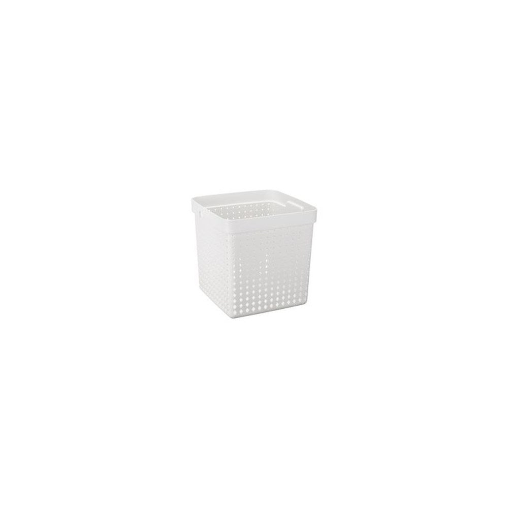 NHG Bac de rangement SEOUL BASKET XL, PP, blanc