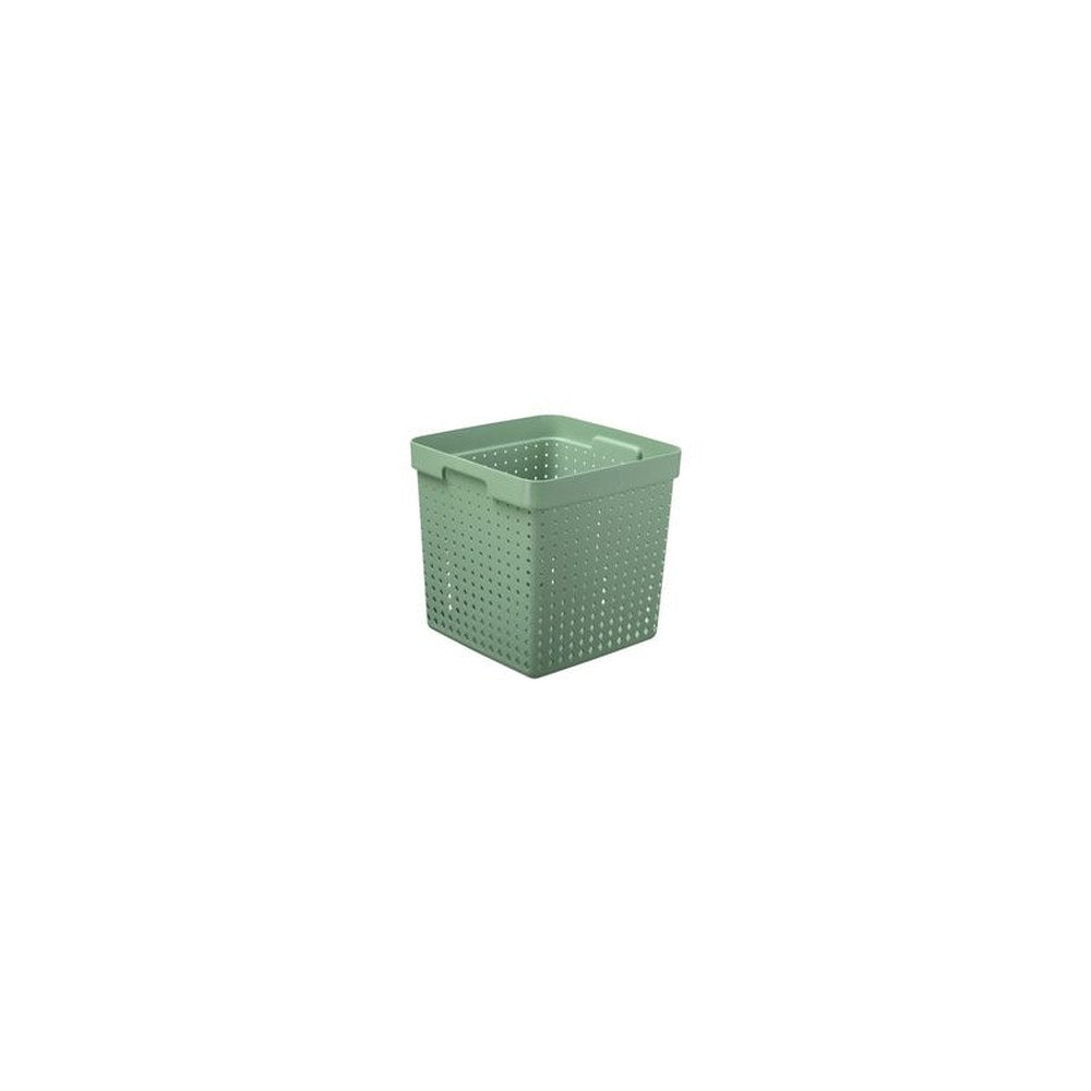 NHG Bac de rangement SEOUL BASKET XL, PP, vert