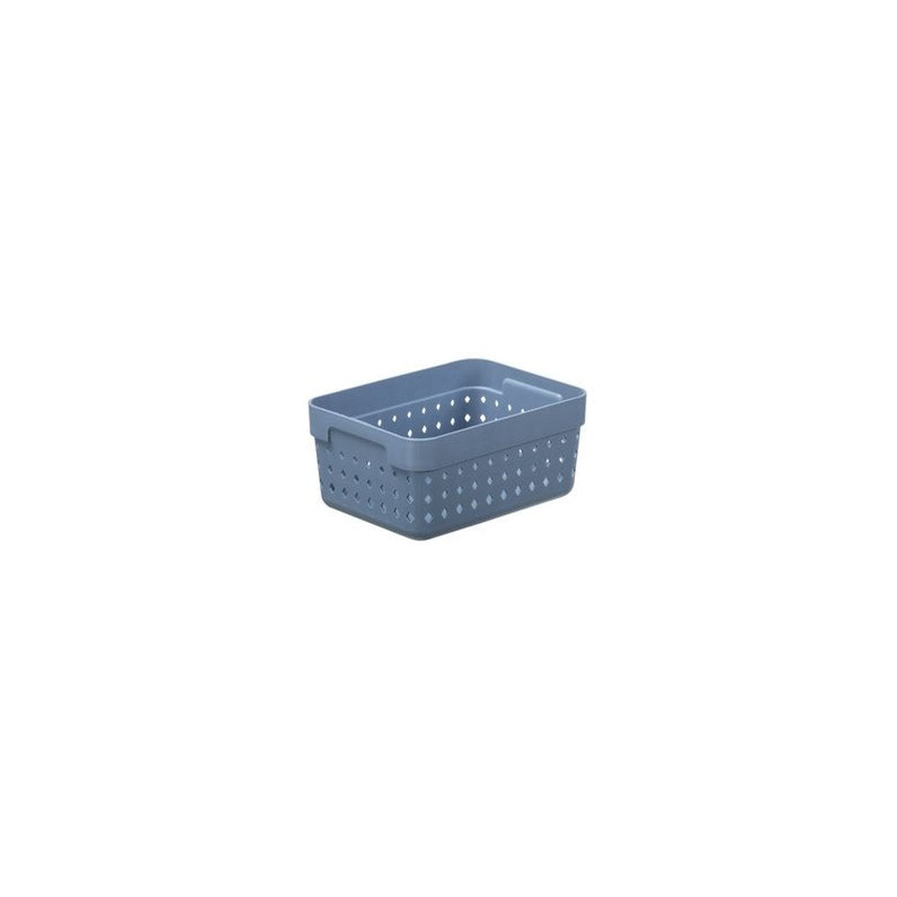NHG Corbeille de rangement SEOUL ORGANIZER L, bleu
