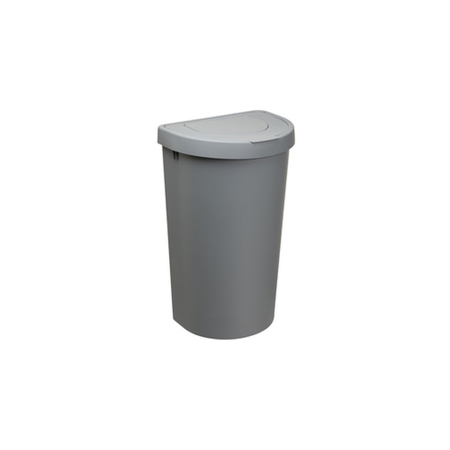 plast team Poubelle SEATTLE, 45 litres, argent