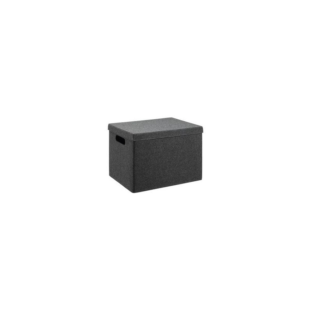 NHG Boîte de rangement VEGA FELT STORAGE, L, gris foncé