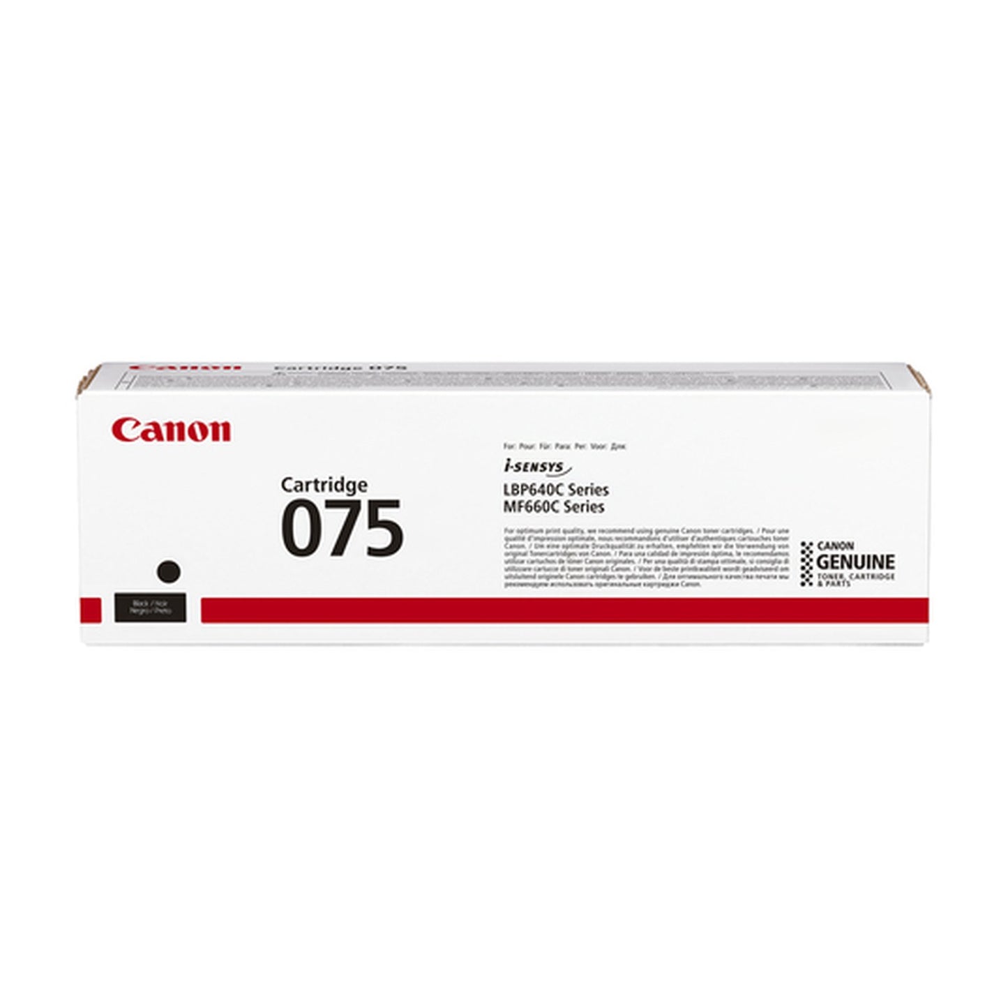 Toner d'origine Canon 6365C002 / 075 - noir