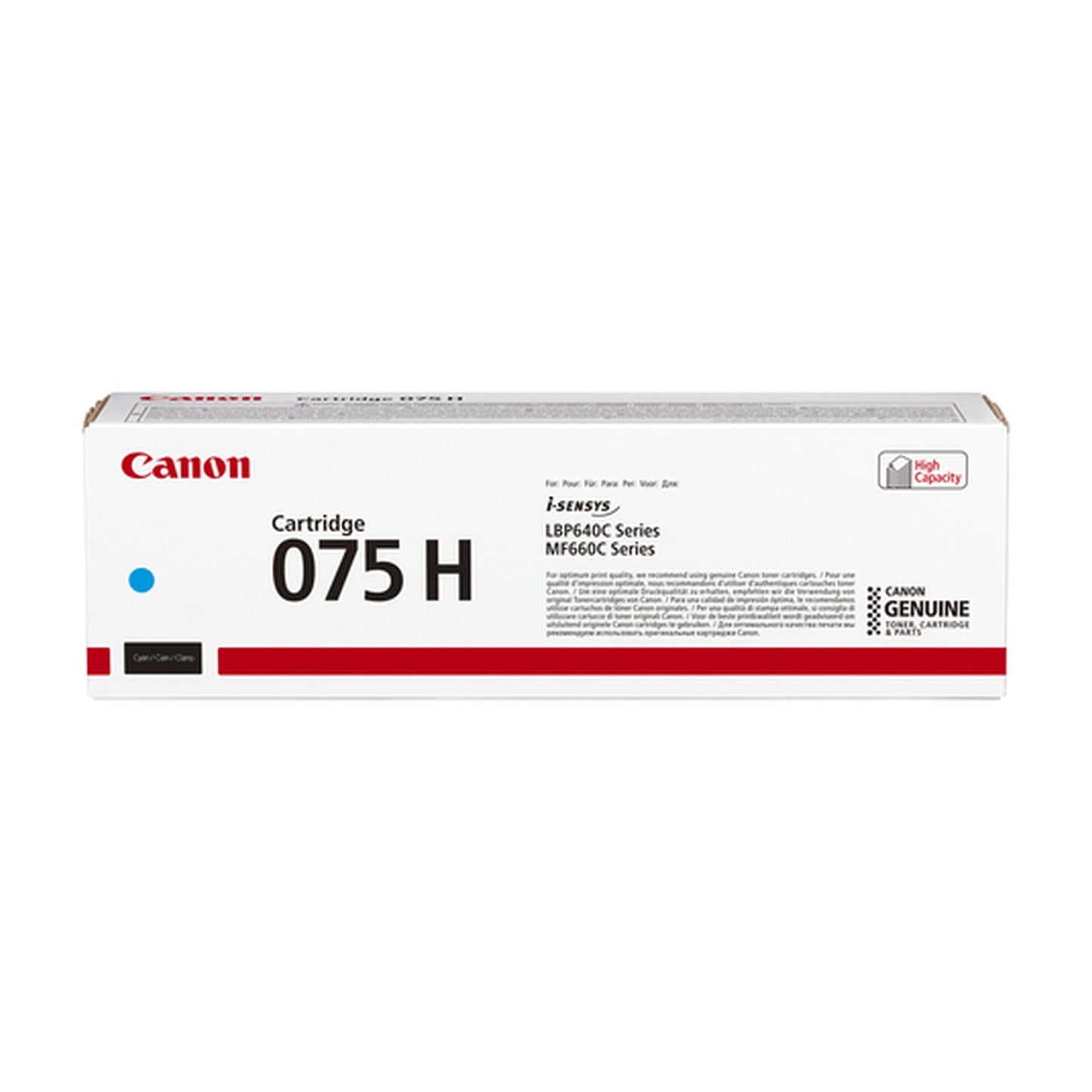 Toner d'origine Canon 6368C002 / 075H - cyan