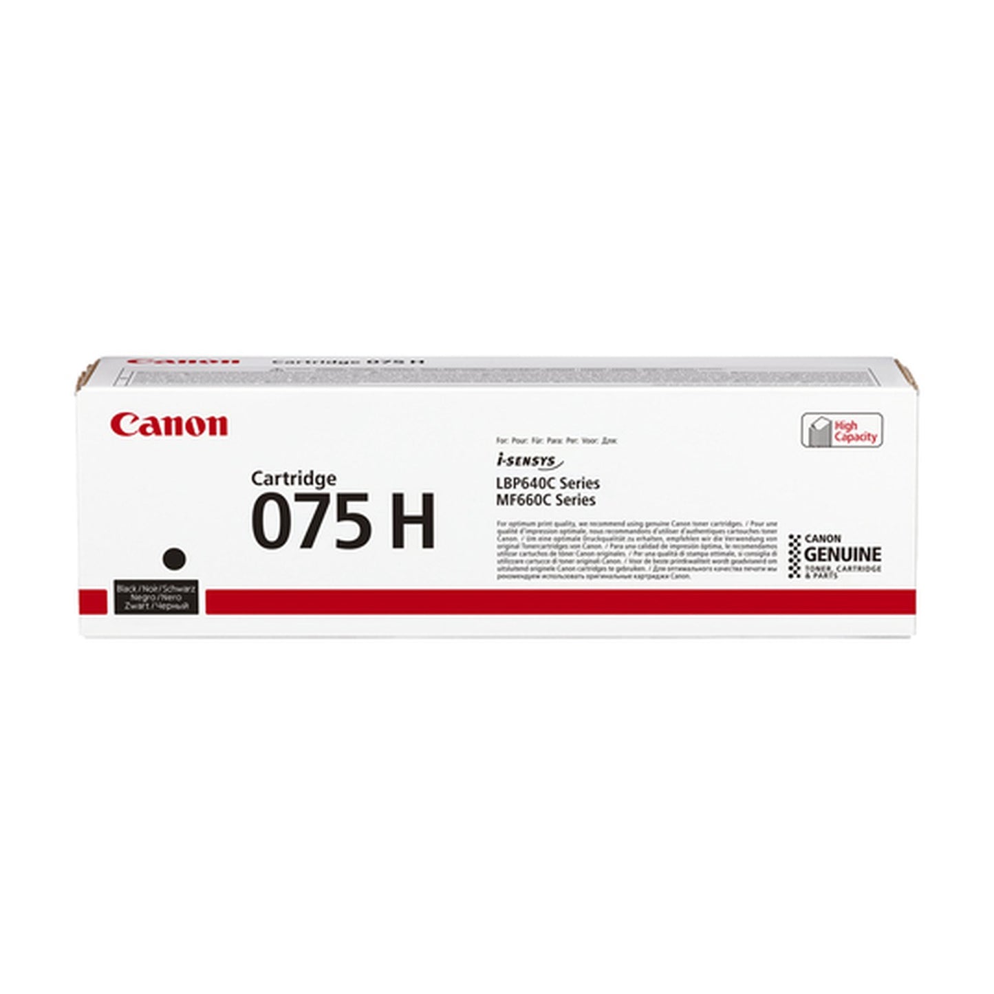Toner d'origine Canon 6369C002 / 075H - noir