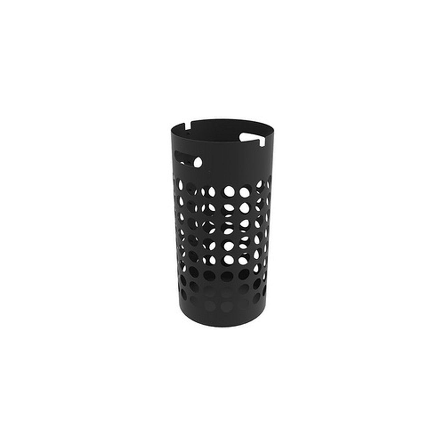 UNiLUX Porte-parapluie SLIM, en plastique, noir