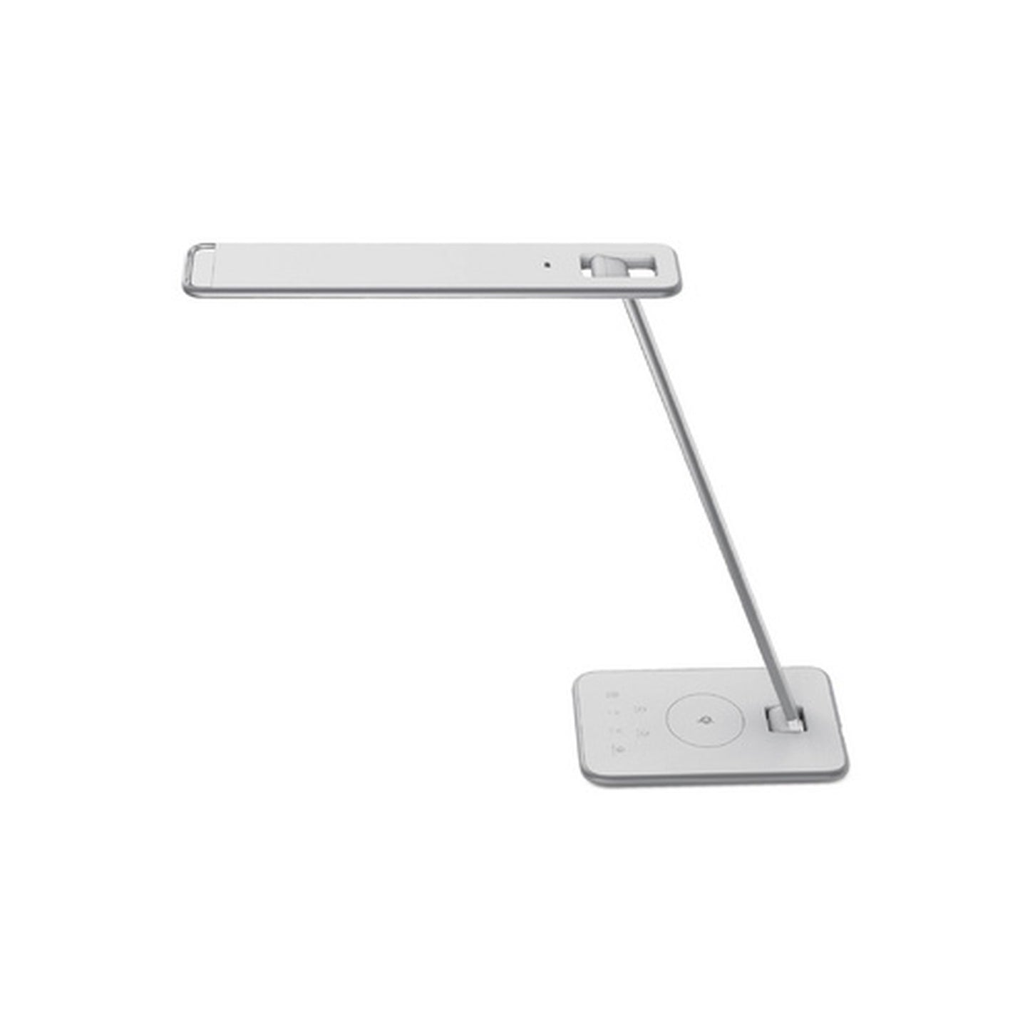 UNiLUX Lampe de bureau à LED JAZZ, blanc / gris métallisé