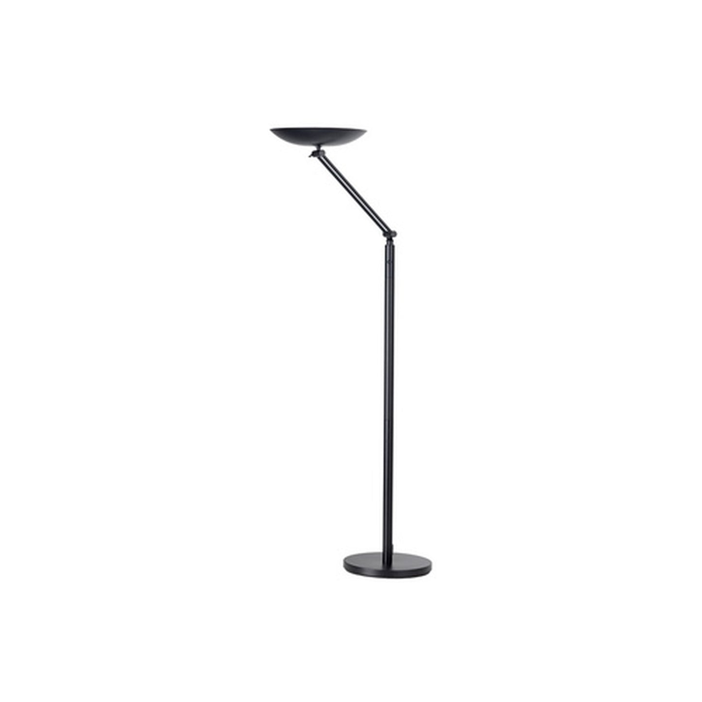 UNiLUX Lampadaire à LED VARIALUX, couleur: gris métallisé