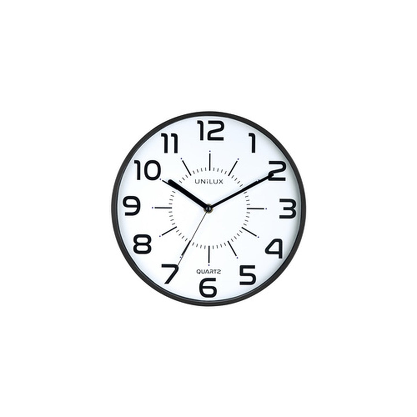 UNiLUX Horloge à quartz "POP", diamètre: 300 mm, noir
