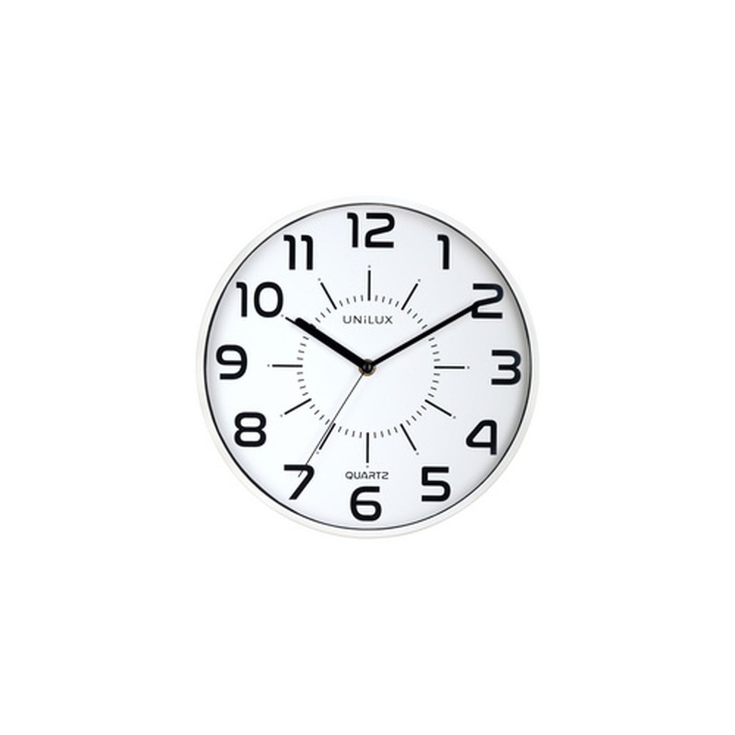 UNiLUX Horloge à quartz "POP", diamètre: 300 mm, blanc