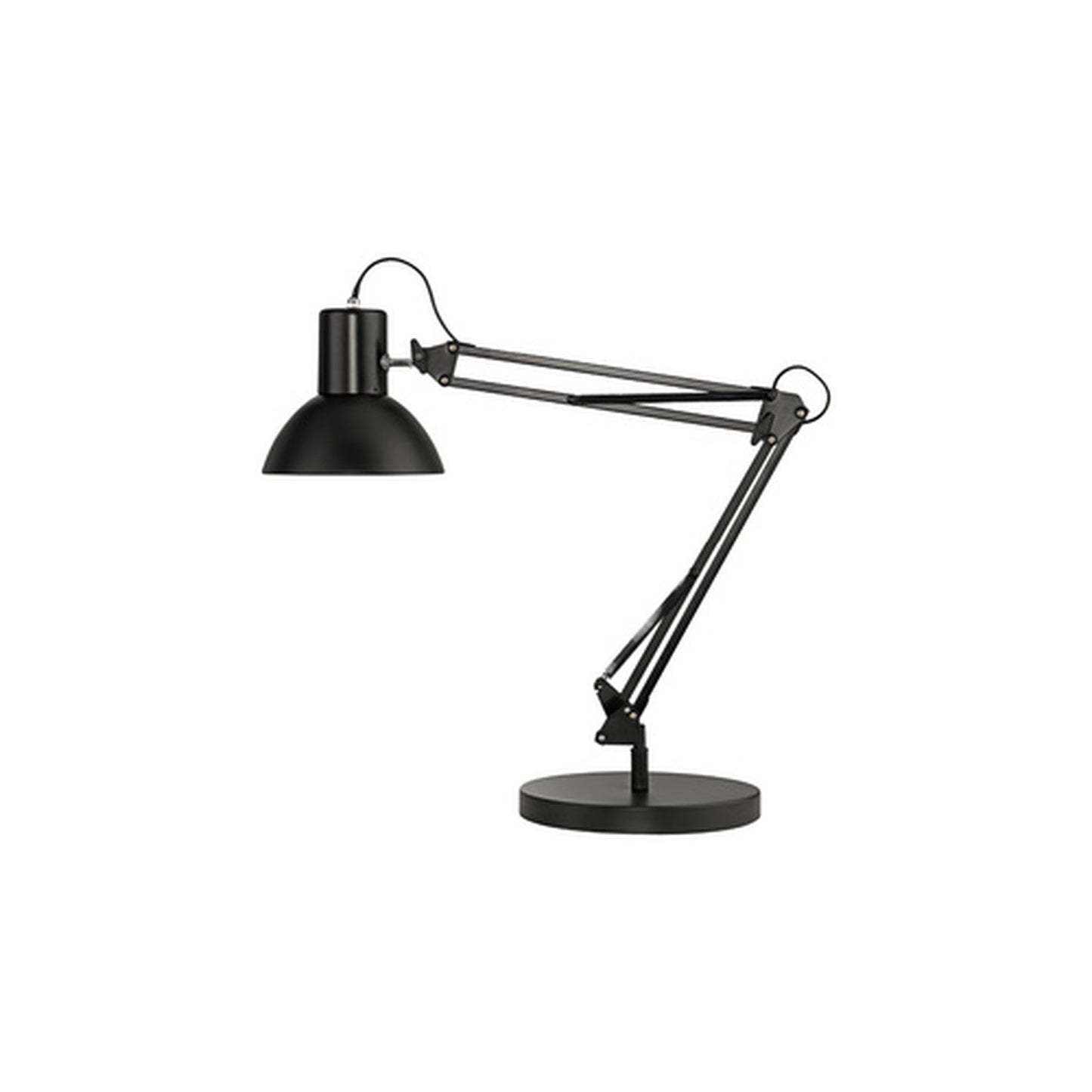 UNiLUX Lampe de bureau SUCCESS 66, pince/socle, noir