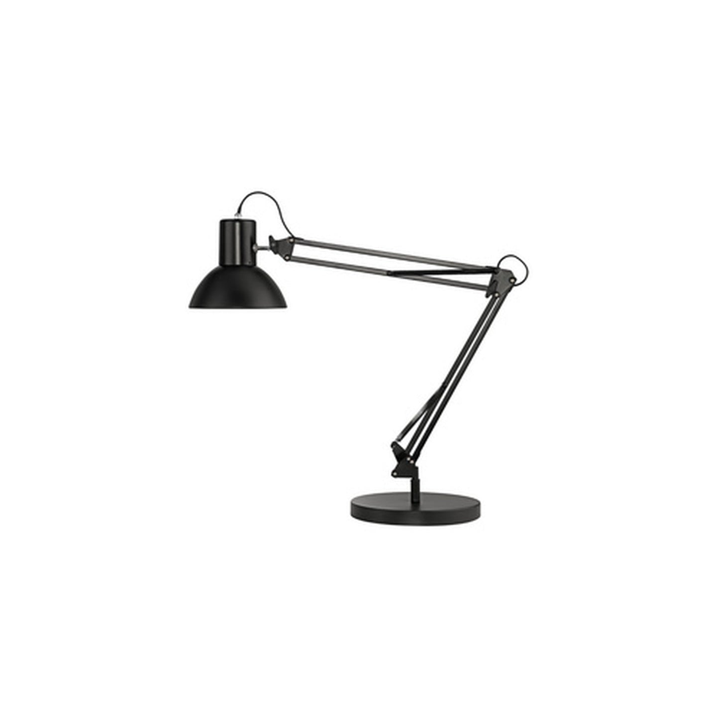 UNiLUX Lampe de bureau SUCCESS 80, pince/socle, noir