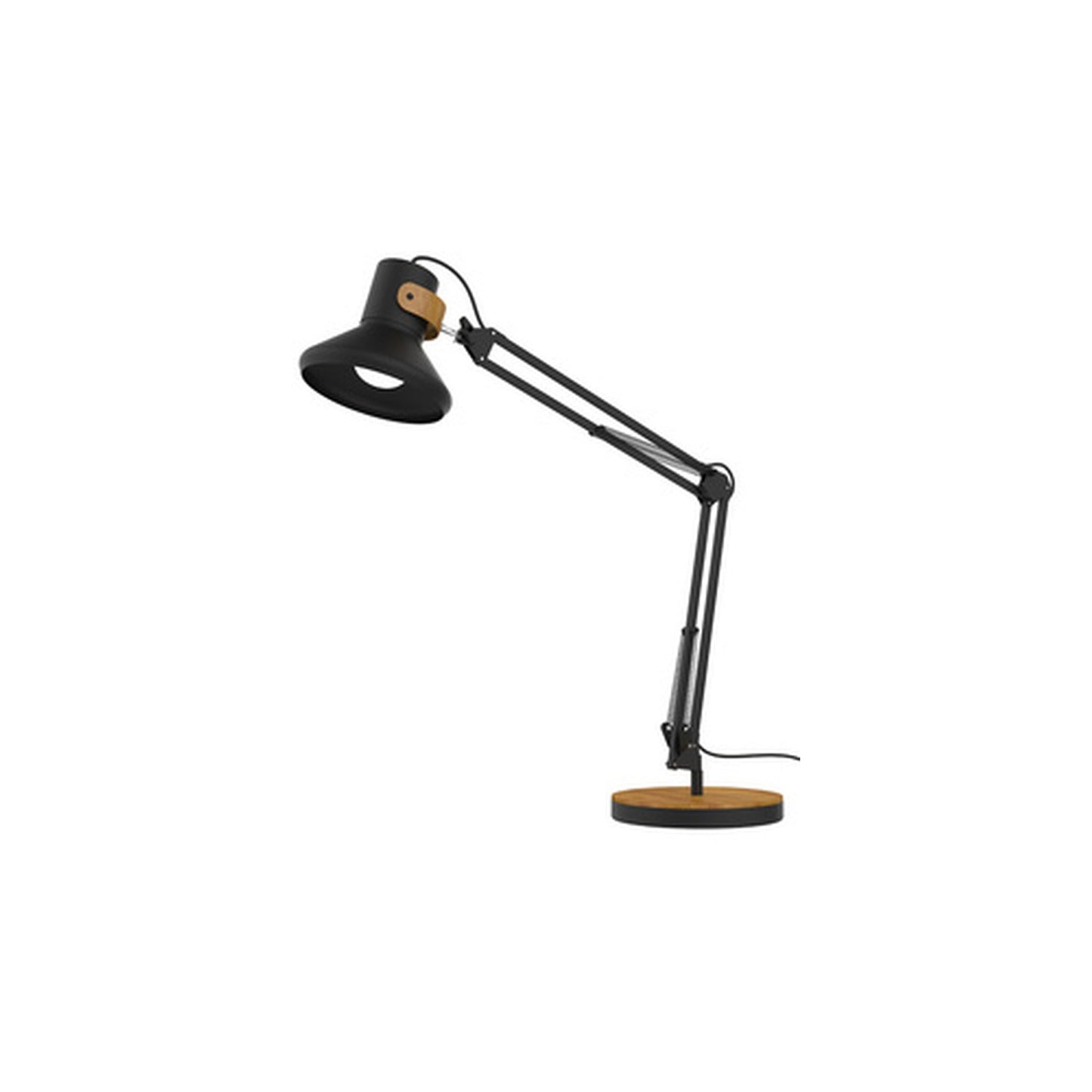 UNiLUX Lampe de bureau à LED BAYA BAMBOO, noir - bambou