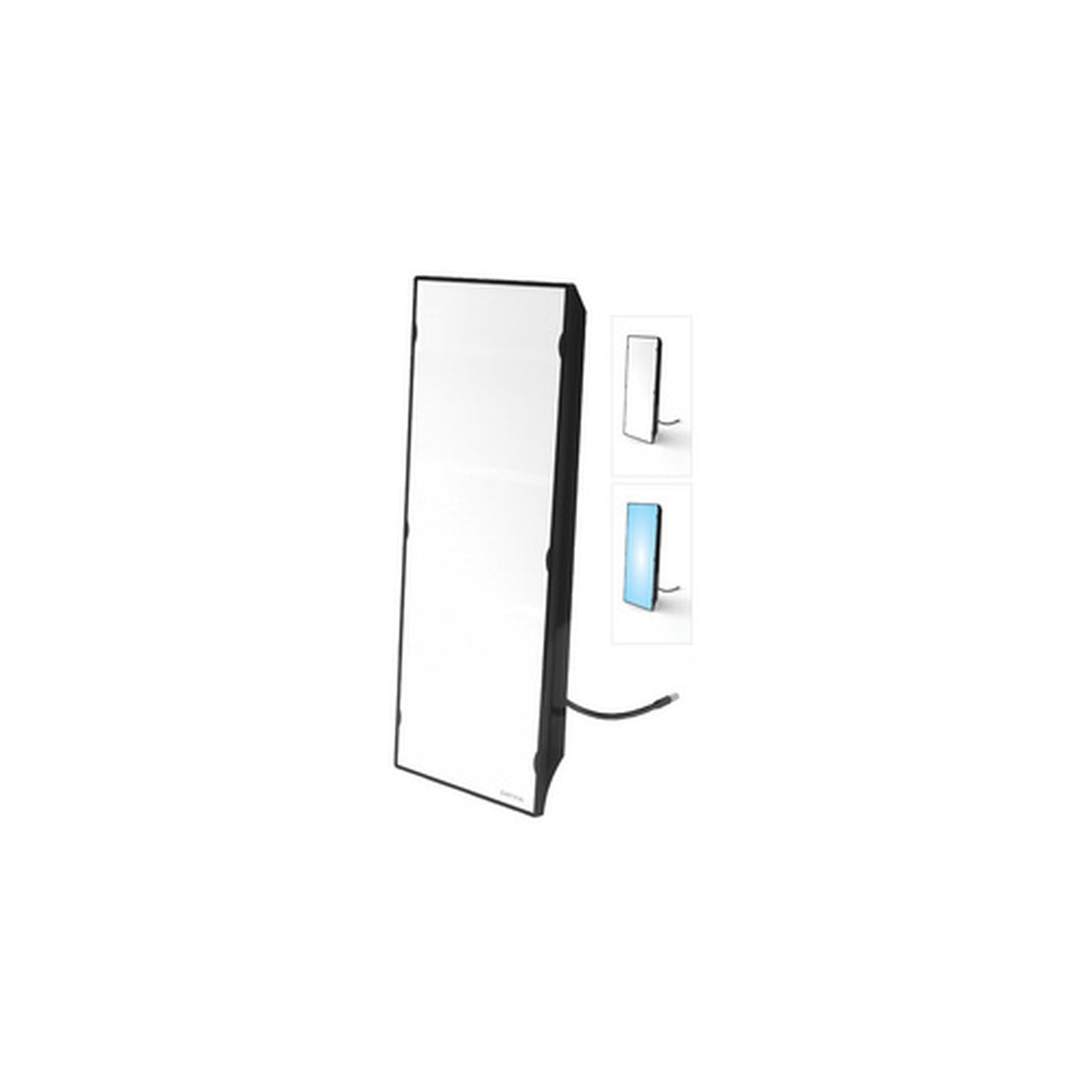 UNiLUX Lampe de luminothérapie à LED Dayvia SLIM STYLE, noir