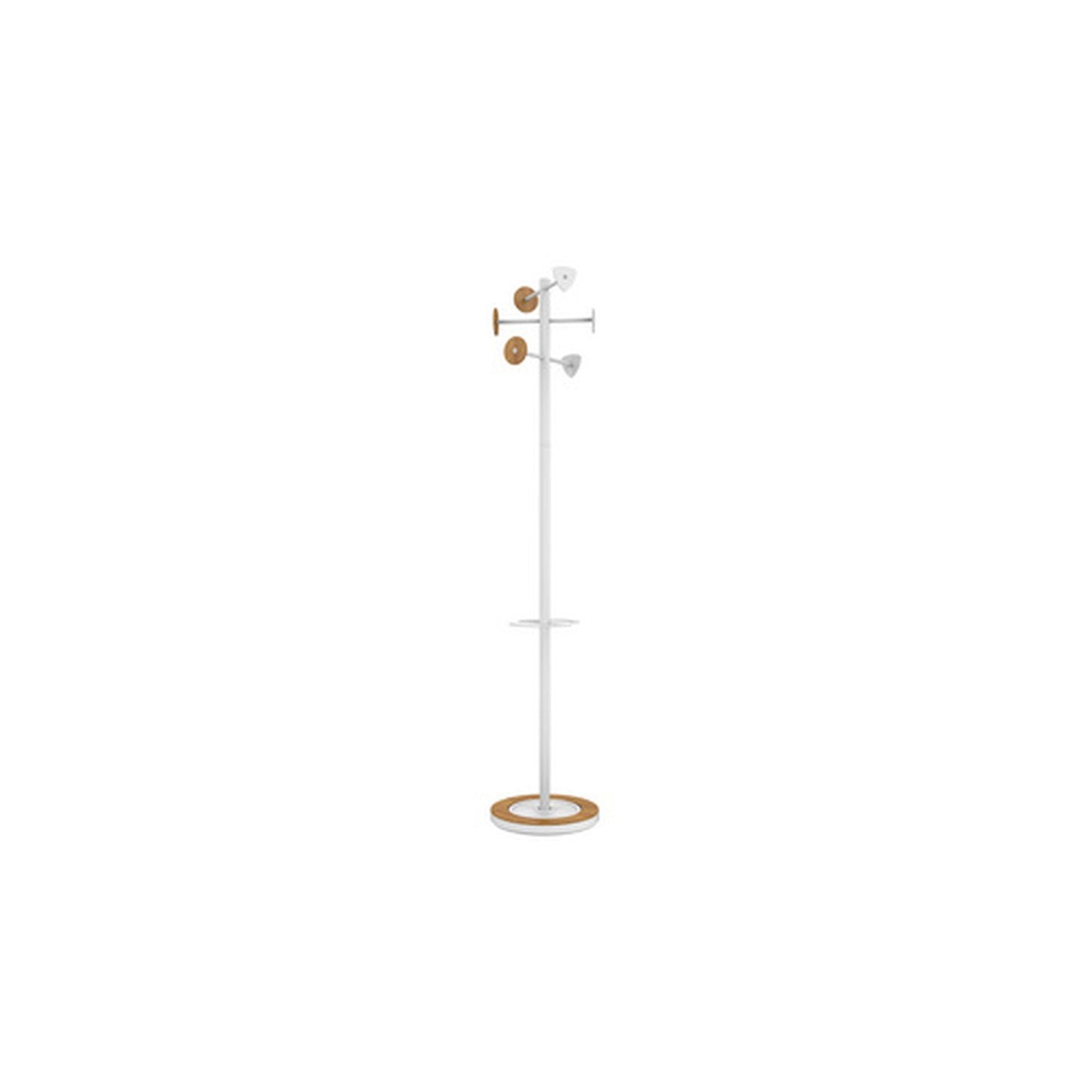 UNiLUX Porte-manteau BORA BAMBOO, blanc-bambou