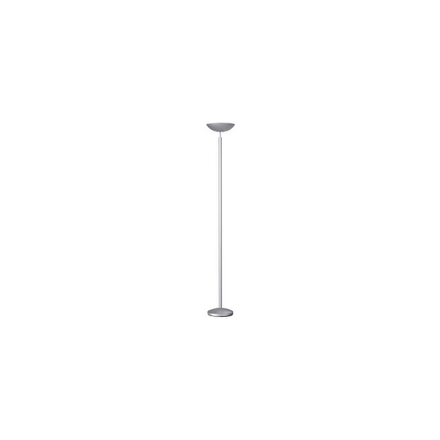 UNiLUX Lampadaire à LED DELY 2.0, dimmable, gris métallisé