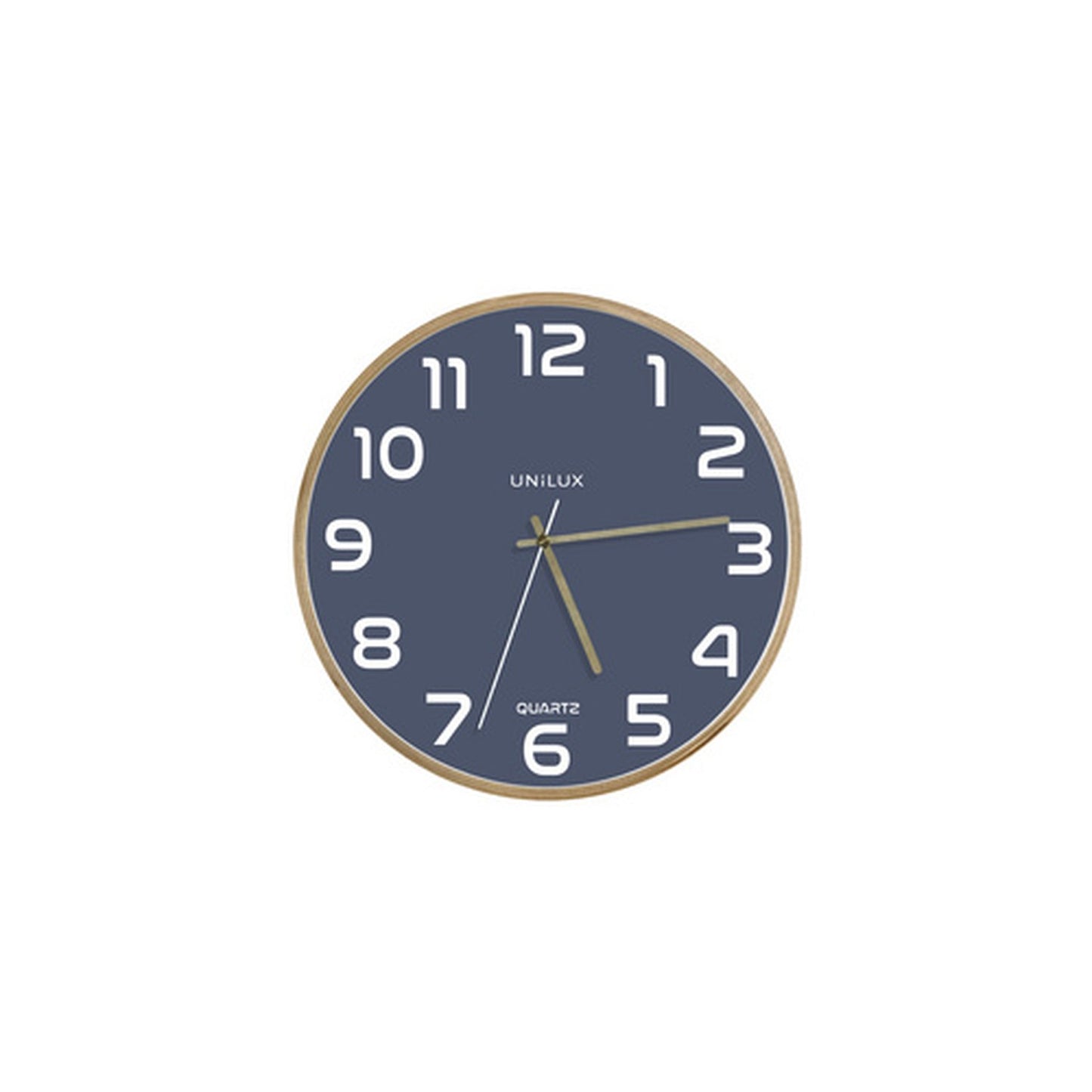 UNiLUX Horloge murale à quartz "BALTIC", bleu