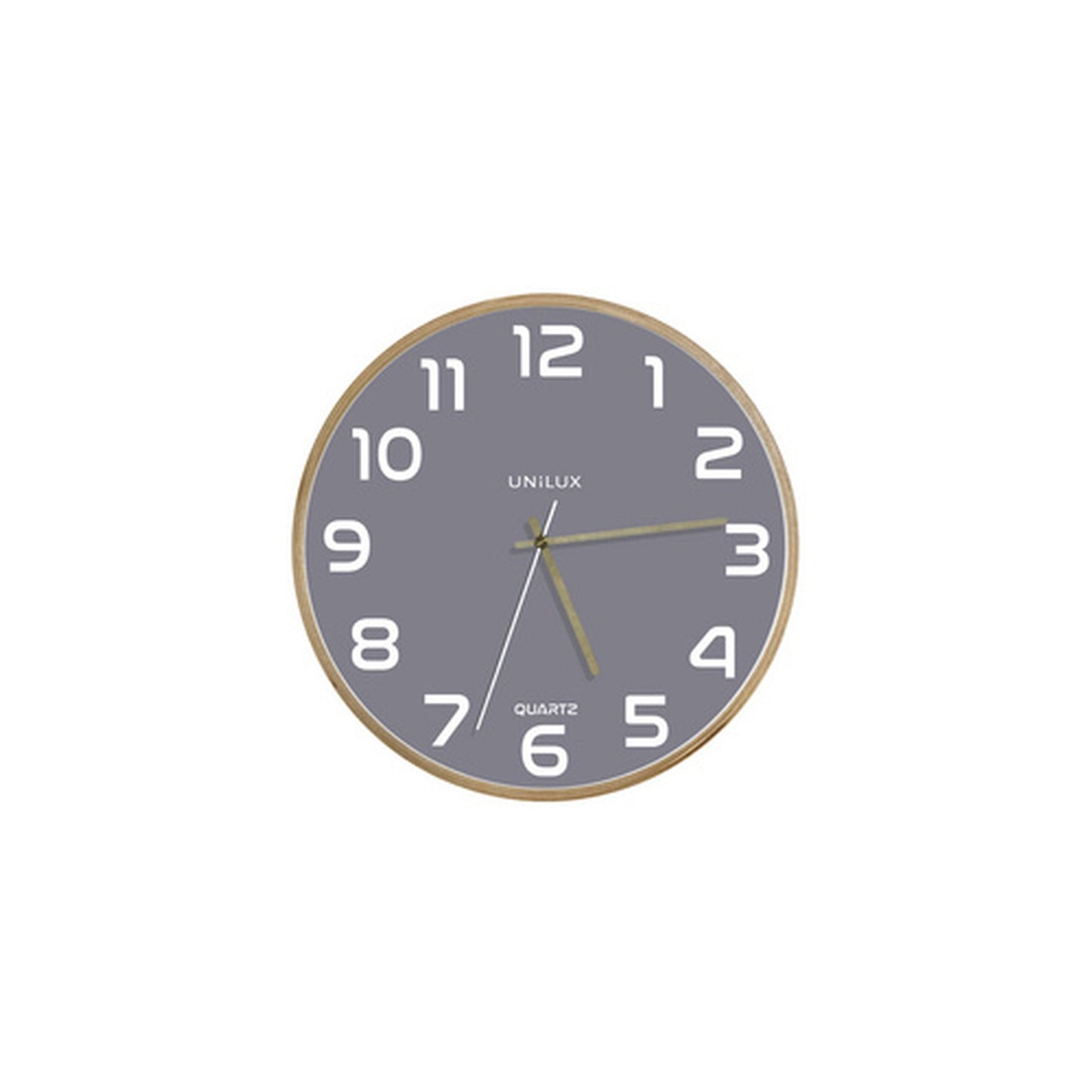 UNiLUX Horloge murale à quartz "BALTIC", gris