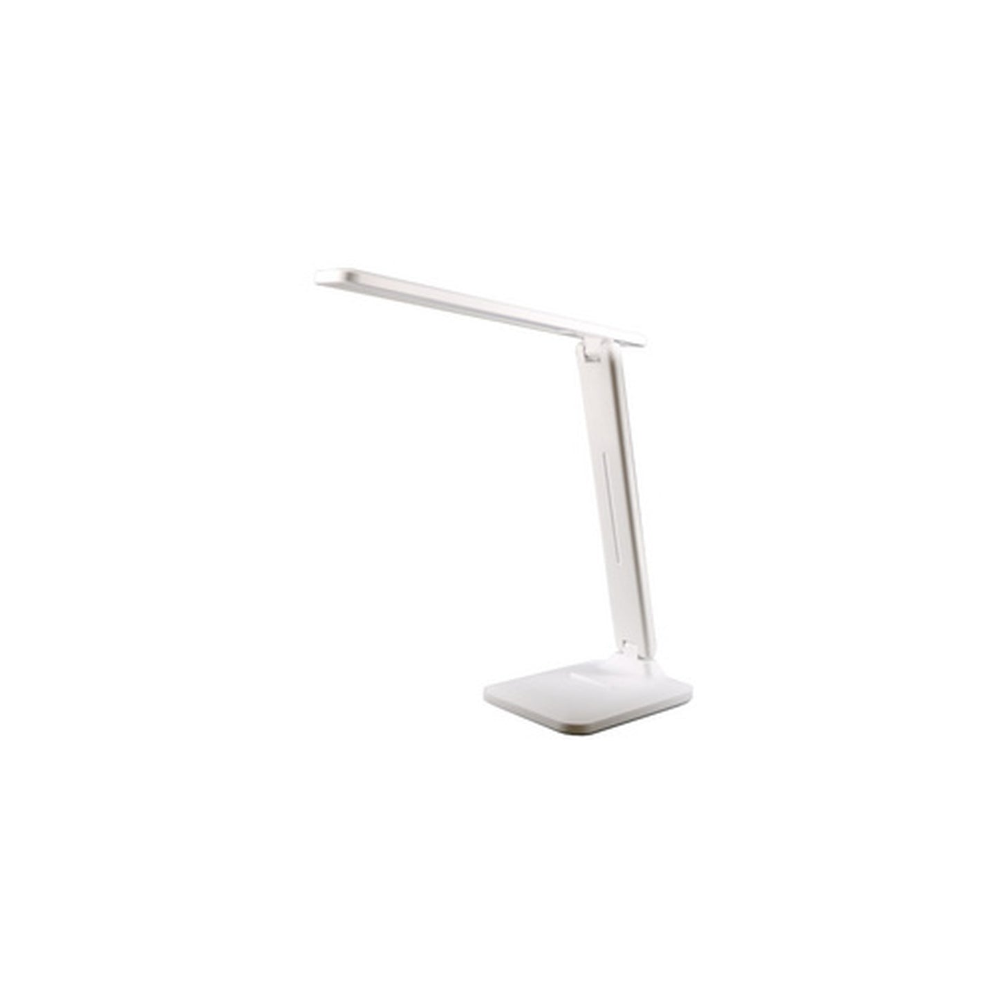 UNiLUX Lampe de bureau à LED et batterie HALO, pied, blanc
