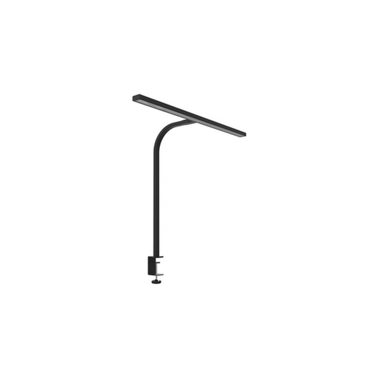 UNiLUX Lampe de bureau à LED STRATA LUMINO, pince, noir