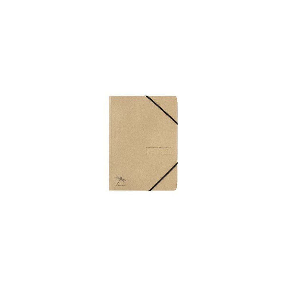 PAGNA Chemise à élastique "Pur", A4, carton, naturel