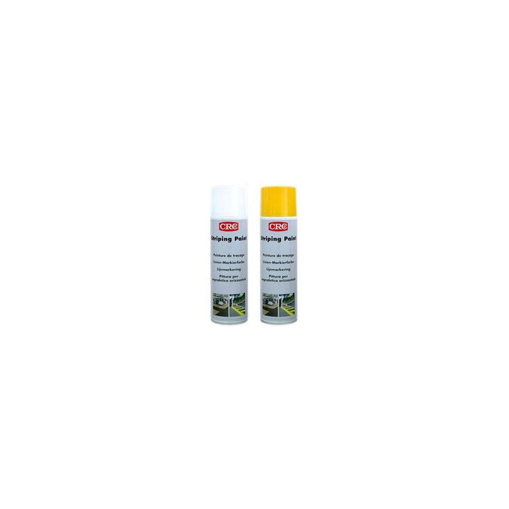 CRC Peinture de traçage "STRIPING PAINT", spray 500ml, blanc