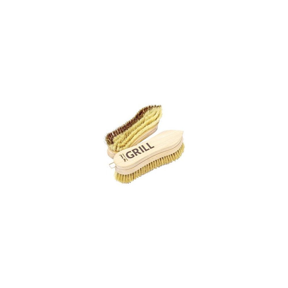 Peggy Perfect Brosse métallique "GRILL", bois naturel