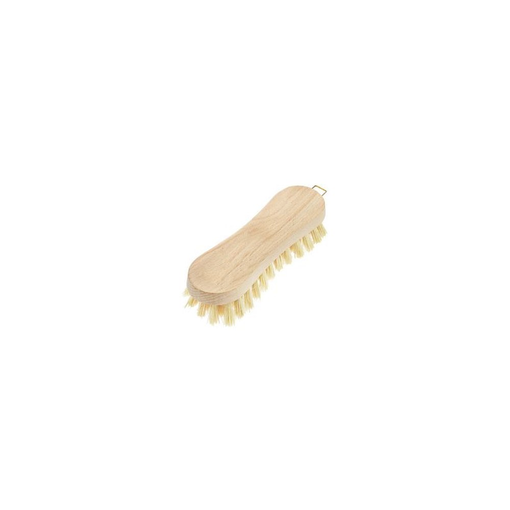 Peggy Perfect Brosse à récurer, bois naturel, forme de 8