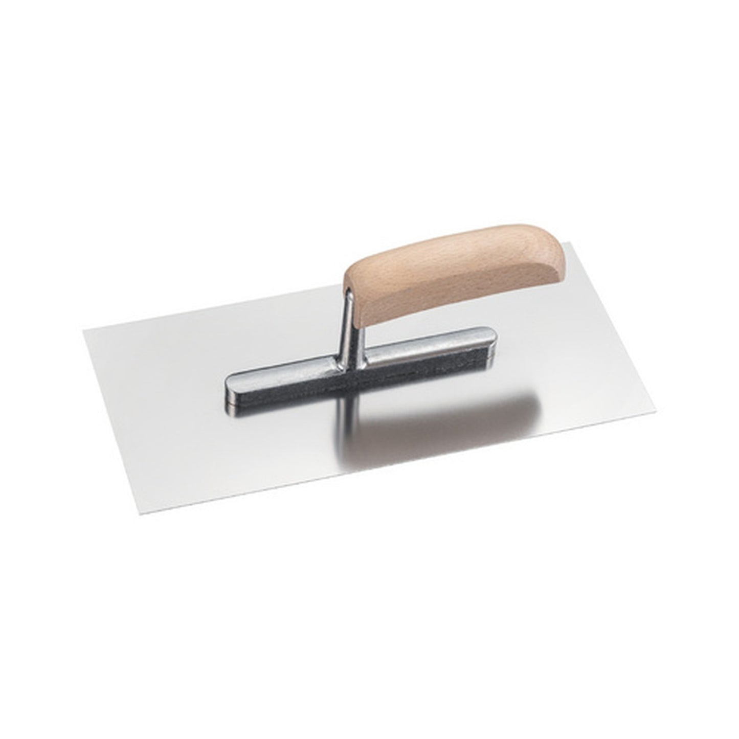 WESTEX Platoir acier inoxydable, poignée bois, 280 x 130 mm
