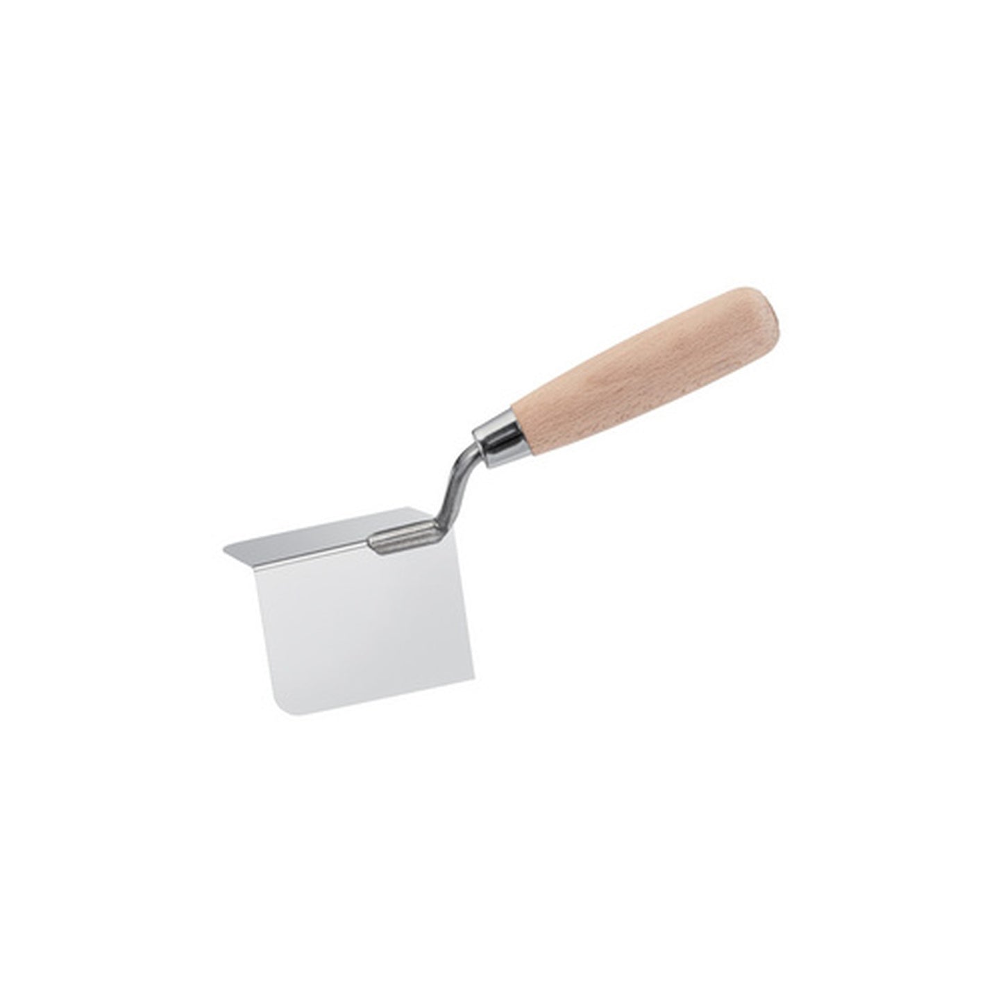 WESTEX Truelle d'angle extérieur, poignée bois, 80x60x60 mm