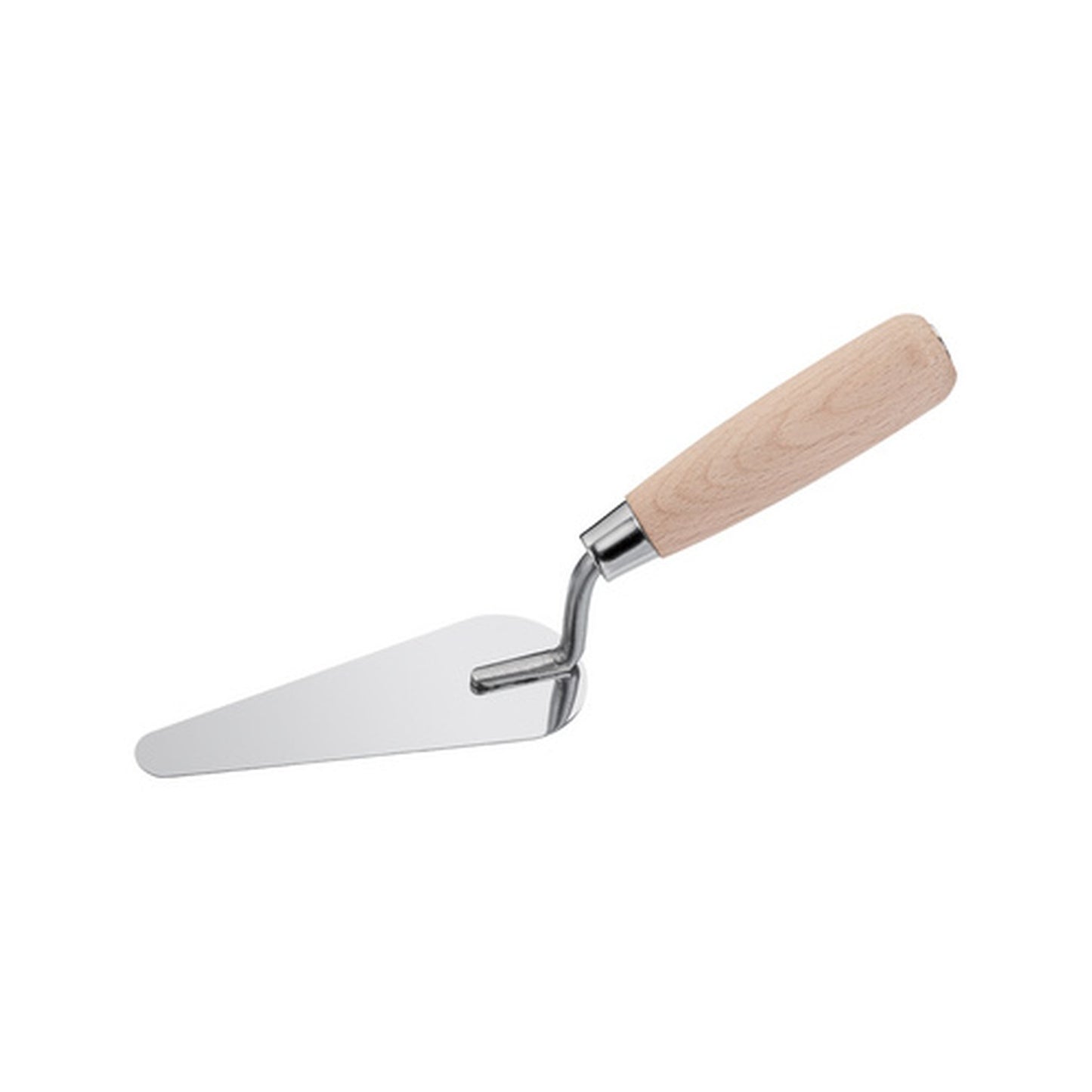 WESTEX Truelle langue de chat, poignée en bois, 140 mm