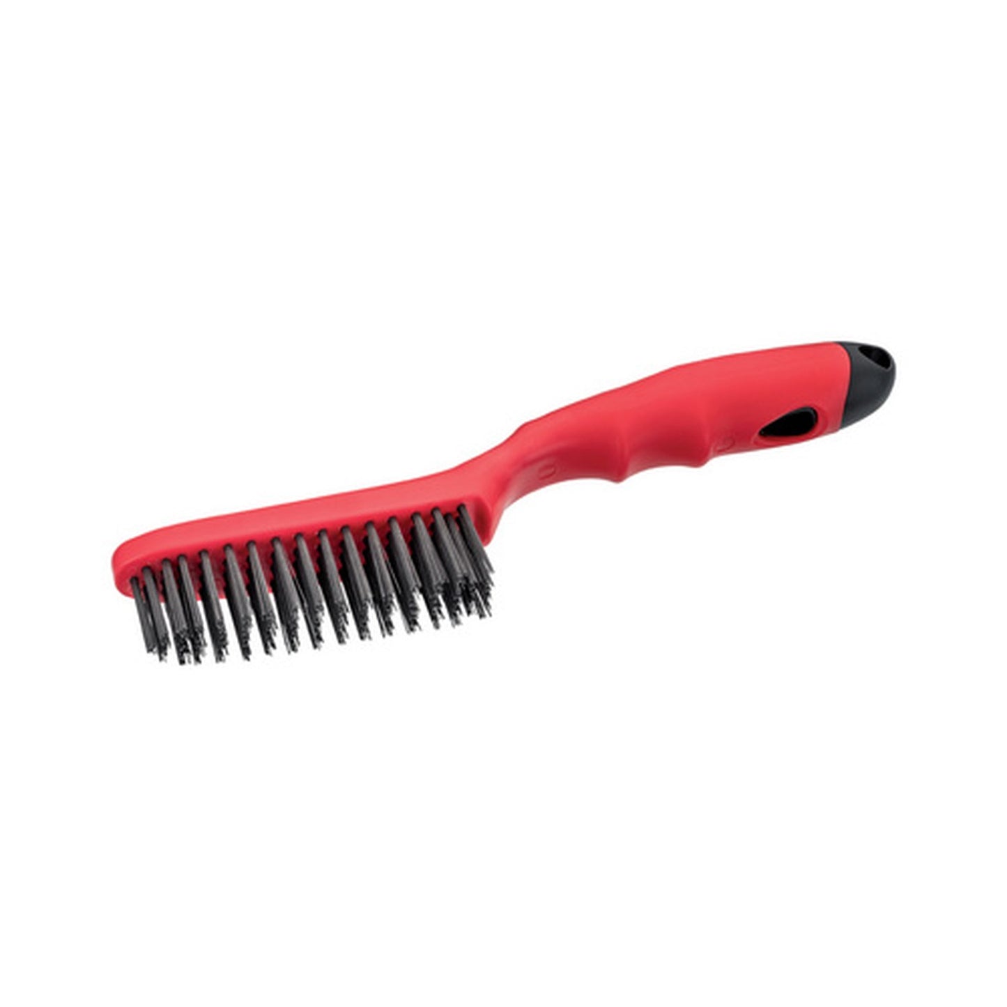 WESTEX Brosse métallique en acier, poignée en plastique