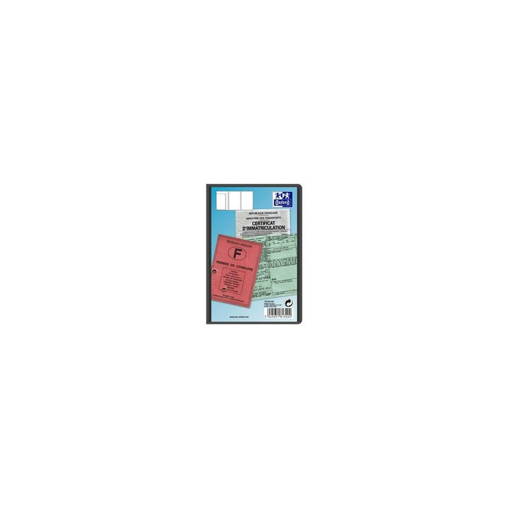 Oxford Etui de protection multipapiers voiture, 3 volets