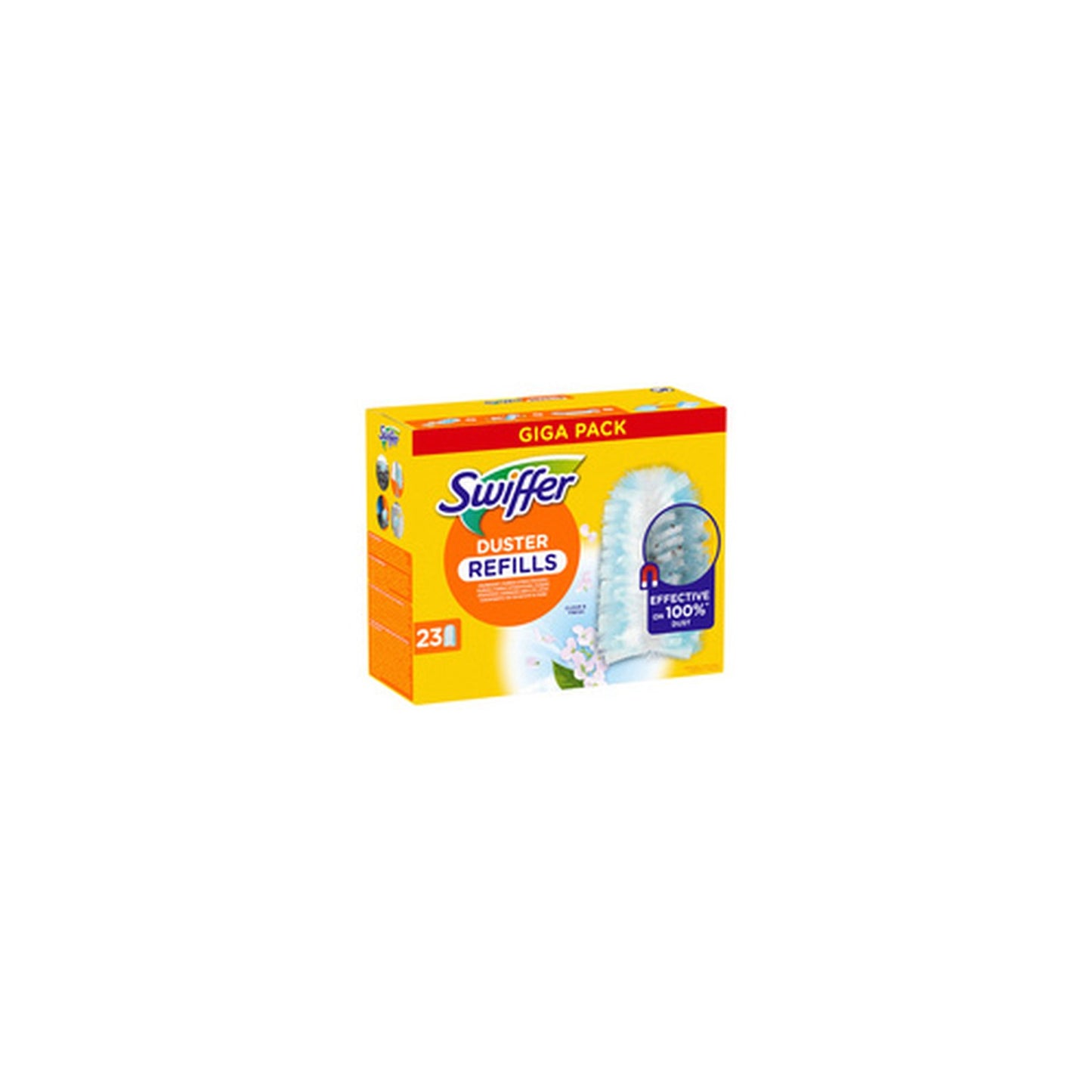 Swiffer Plumeau magnétique parfum febreze, pack de 23