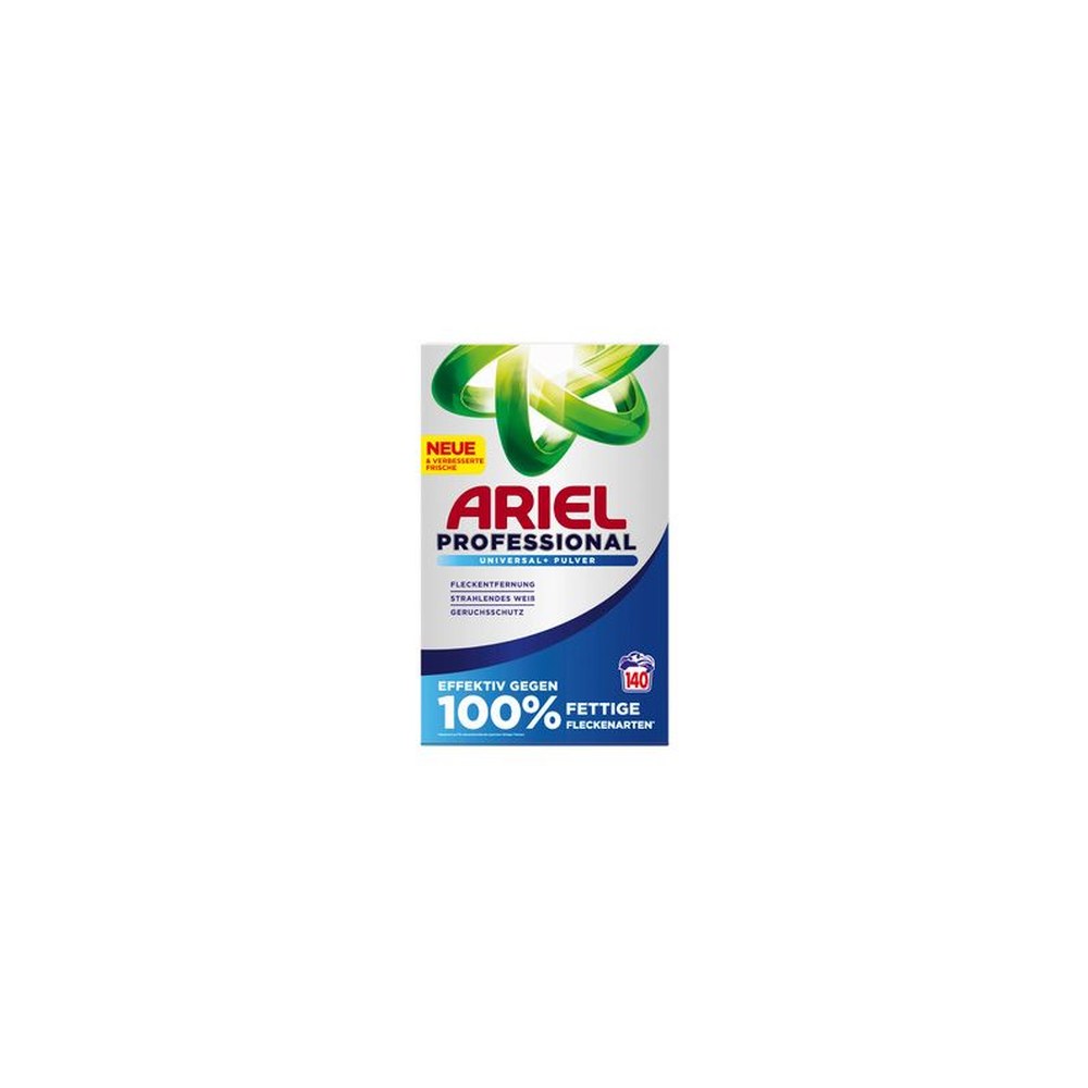 ARIEL PROFESSIONAL Lessive en poudre Universal+, 140 lavages
