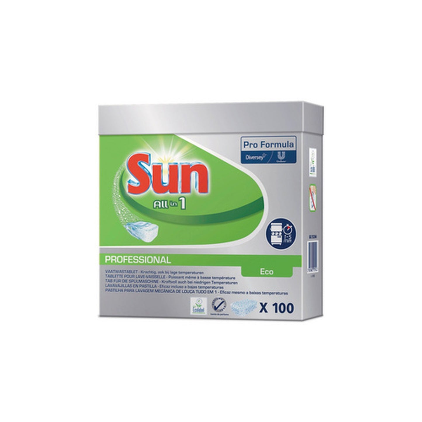 Sun Tablettes pour lave-vaisselle Professional All-in-1 Eco